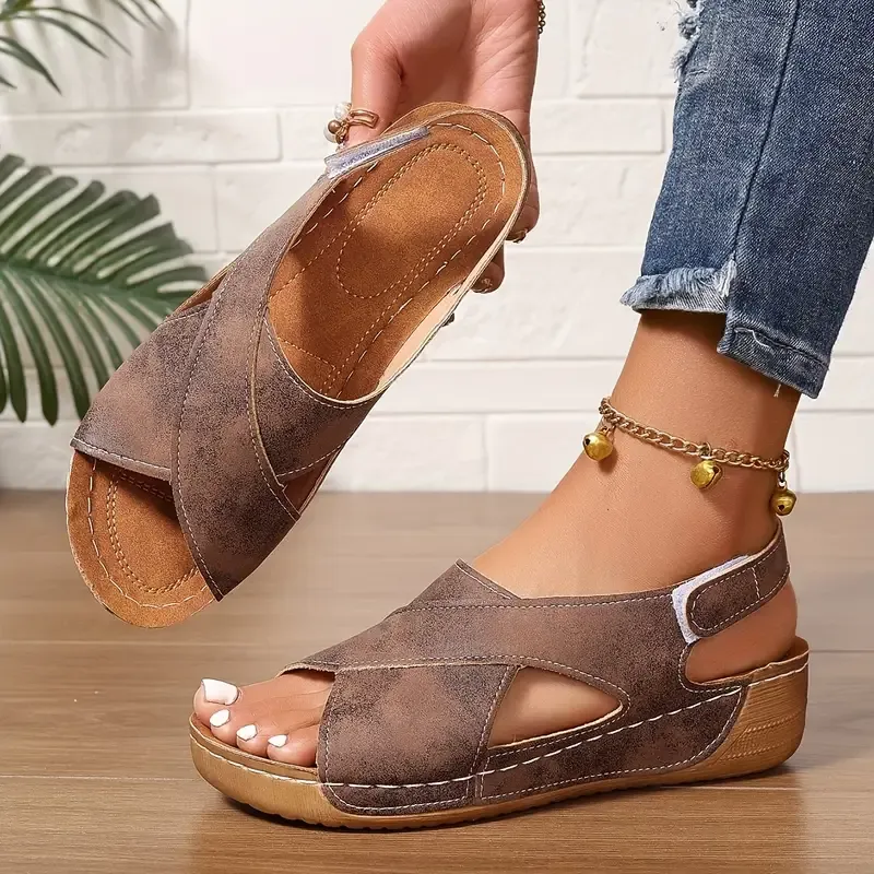 VitaFeet | Sandales Orthopédiques Faites Main Vintage Rosy