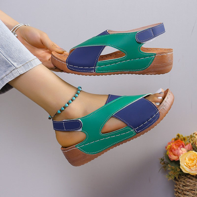VitaFeet | Sandales Orthopédiques Faites Main Vintage Rosy