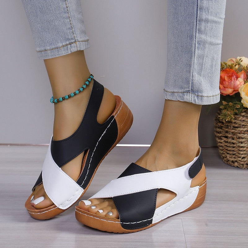 VitaFeet | Sandales Orthopédiques Faites Main Vintage Rosy